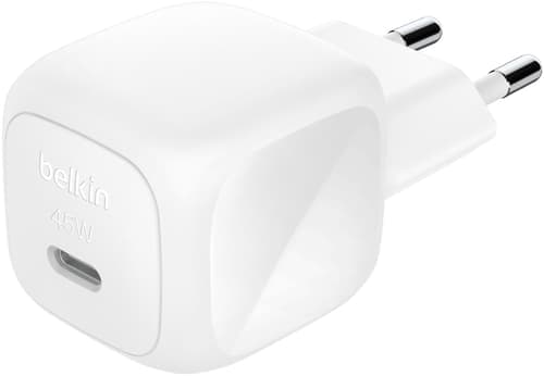 Belkin 45w Usb Pd Compact Wall Charger Valkoinen – Belkin