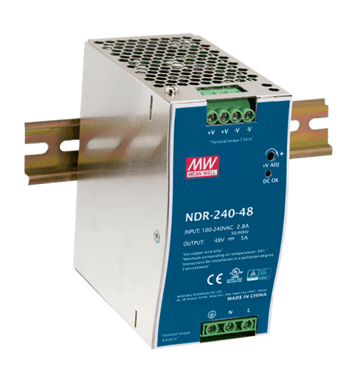 Mean Well Psu 230vac/48vdc 240w For Din Rail 240w – Mean Well