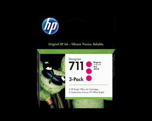 Hp Muste Magenta 711, 29ml - Dj T120 - 3-pack – HP