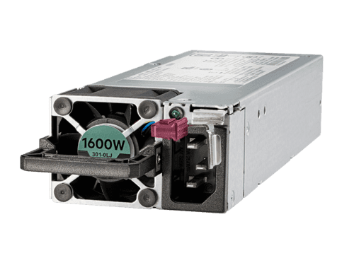 Hpe 1600w Flex Slot Platinum Hot Plug Low Halogen Power Supply Kit Virtalähdeyksikkö 1600w – HPE