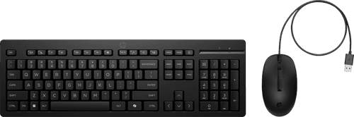 Hp 225 Langallinen Hiiri- Ja Näppäimistöyhdistelmä Langallinen Ei-mekaaninen – HP