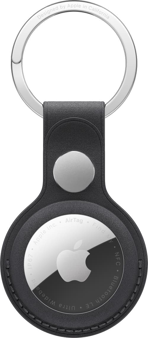 Apple Airtag Finewoven Key Ring Black – Apple