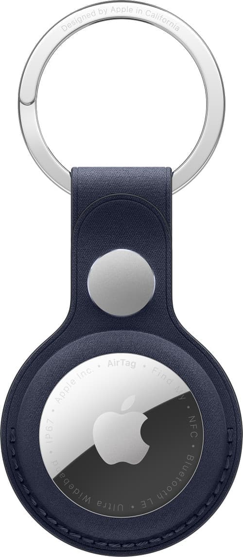 Apple Airtag Finewoven Key Ring Navy – Apple