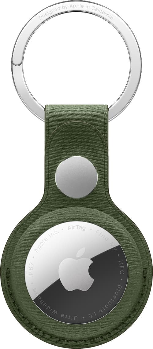 Apple Airtag Finewoven Key Ring Moss – Apple