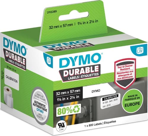 Dymo Labels Durable Medium 57x32mm 800pcs – Dymo