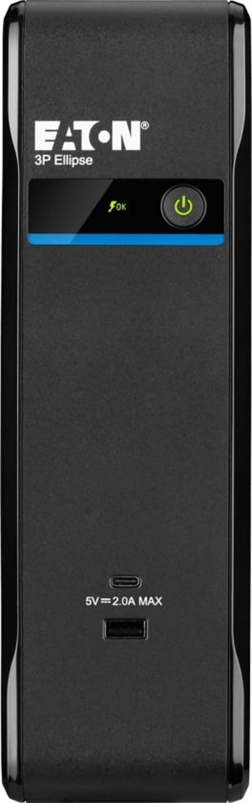 Eaton 3p Ellipse Ups-virtalähde Valmiustila (ilman Yhteyttä) 0,9 Kva 540 W 4 Ac-pistorasia(a) – Eaton