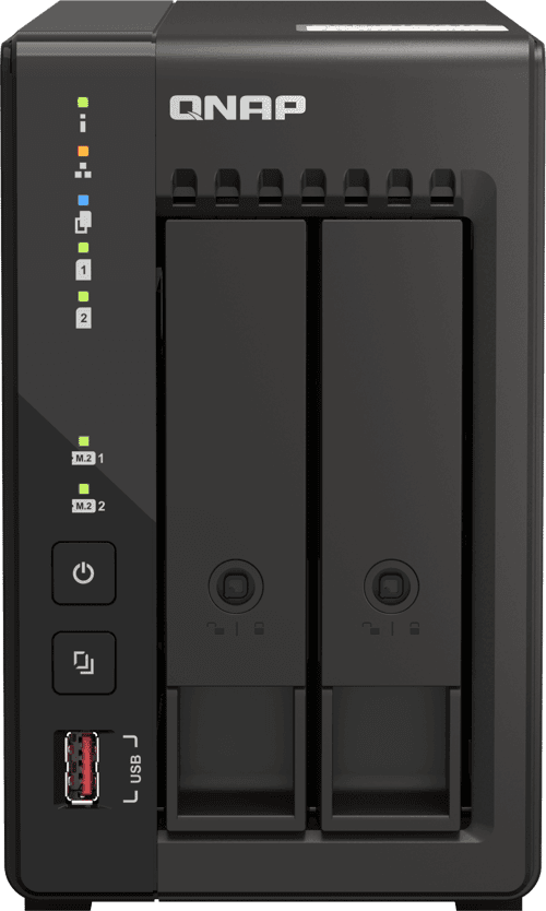 Qnap Qvp-21c Nas- Ja Tallennuspalvelimet Tallennuspalvelin Tower Intel® Celeron® J6412 8 Gb Ddr4 0 Tb Qvr Pro Musta – QNAP