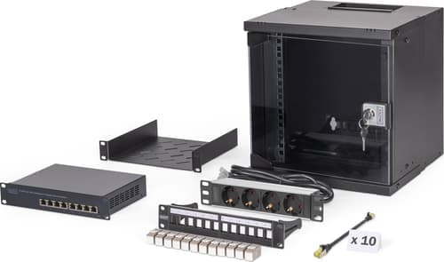 Digitus Network Rack Bundle 10" 6u – Digitus
