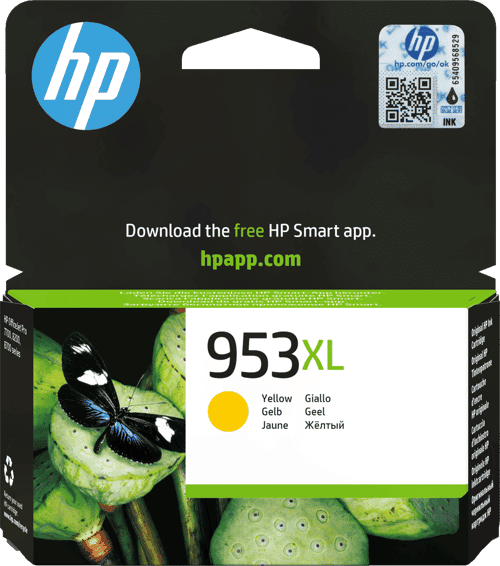 Hp Muste Keltainen 953xl - Officejet Pro 8710/8720/8730/8740 – HP