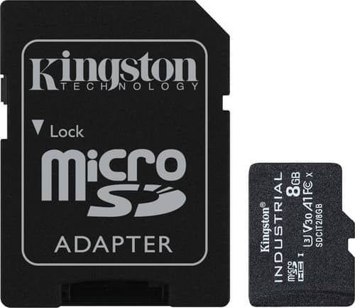 Kingston Technology Industrial 8 Gb Microsdhc Uhs-i Luokka 10 8gb Microsdhc Uhs-i – Kingston