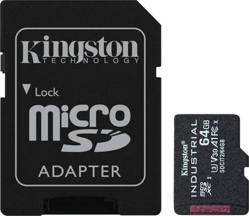 Kingston Technology Industrial 64 Gb Microsdxc Uhs-i Luokka 10 64gb Microsdxc Uhs-i – Kingston