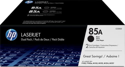 Hp Värikasetti Musta 85a 1.6k - Ce285ad 2-pack – HP