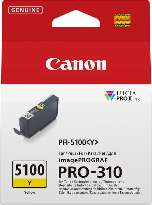 Canon Keltainen Muste Pfi-5100y – Canon
