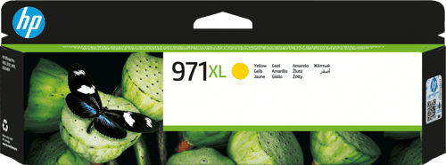 Hp Muste Keltainen No.971xl 6,6k - Officejet Pro X451/x551/x476 X576 – HP