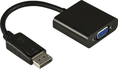 Deltaco Dp-vga7 Videomuunnin 0.2m Displayport Vga Musta – Deltaco