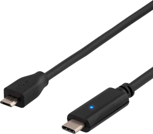 Deltaco Usbc-1023 0.5m Usb-c Usb-a, Micro Usb-b Musta – Deltaco