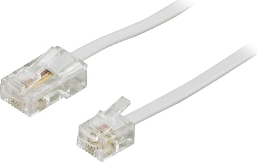 Deltaco Phone Cable 3m Rj-45 Rj-11 – Deltaco