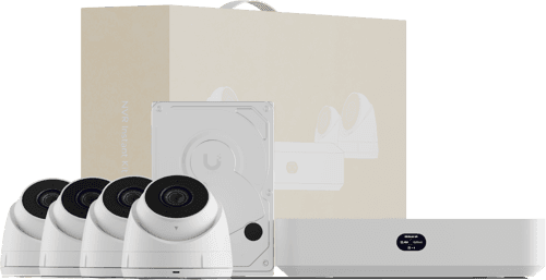 Ubiquiti Unifi Protect Unvr Instant + 4x G5 Turret Ultra + 1tb Hdd – Ubiquiti