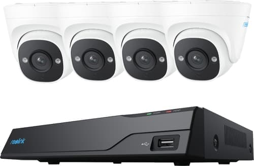 Reolink Nvs8-5md4-valvontajärjestelmä: 8-kanavainen Nvr Ja 4 X P324 – Reolink