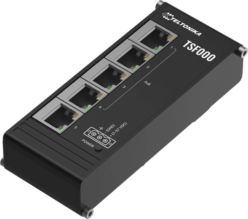 Teltonika Tsf000 Low Profile Poe+ Switch – Teltonika