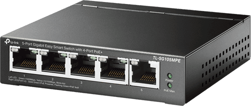 Tp-link Omada 5-port Gigabit Easy Smart Switch With 4-port Poe+ – TP-Link
