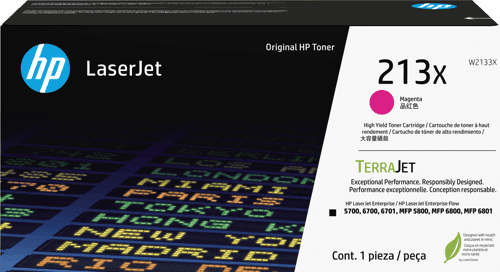 Hp Toner Magenta 213x 6k - Color Laserjet Enterprise 5800 – HP