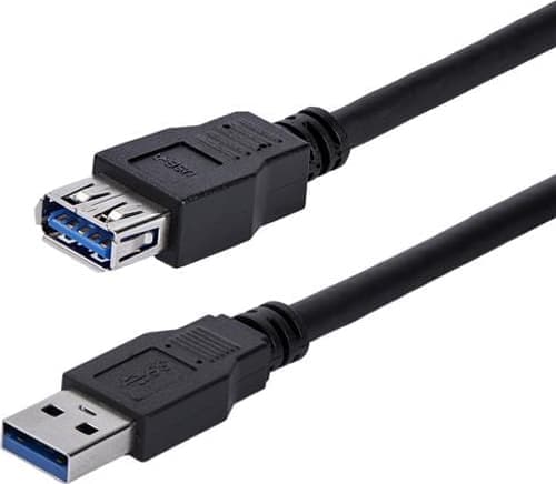 Startech Startech.com Usb3sext1mbk Usb-kaapeli Usb 3.2 Gen 1 (3.1 Gen 1) 1 M Usb A Musta 1m Usb-a Usb-a Musta – Startech