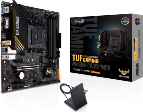 Asus Tuf Gaming A520m-plus Wifi Amd A520 Kanta Am4 Mikro Atx Am4 Micro-atx Emolevy – ASUS