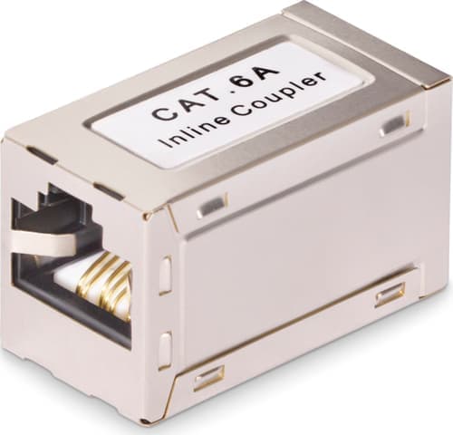 Startech Startech.com In-cat6a-coupler-s1 Kaapelin Sukupuolenvaihtaja Rj-45 Hopea Rj-45 Rj-45 – Startech