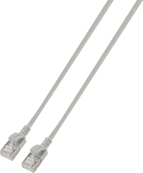 Prokord Slim Network Cable / Patch Cord Lszh Rj-45 Cat 6a 0.3m Harmaa – Prokord