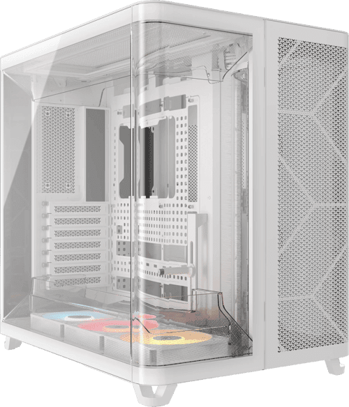 Corsair Air 5400 Rs-r Argb 3x Chamber Midi Tower Valkoinen – Corsair