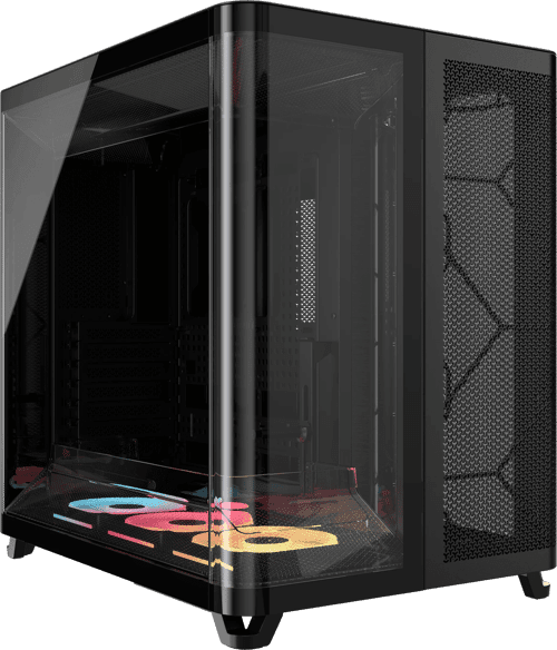 Corsair Air 5400 Lx-r Rgb Icue Link 3x Chamber Midi Tower Musta – Corsair
