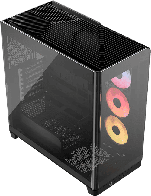 Corsair Frame 4500x Rs-r Argb Icue Panoramic Midi Tower Musta – Corsair