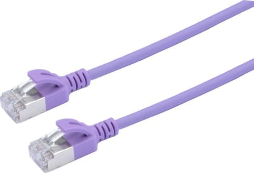 Prokord Tp-cable U/ftp Cat.6a Slim Lszh Rj45 0.5m Purpule Rj-45 Cat 6a 0.5m Purppura – Prokord