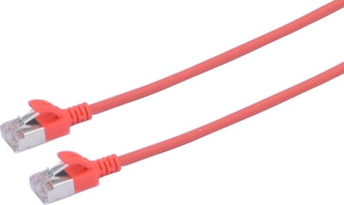 Prokord Tp-cable U/ftp Cat.6a Slim Lszh Rj45 3.0m Red Rj-45 Cat 6a 3m Punainen – Prokord
