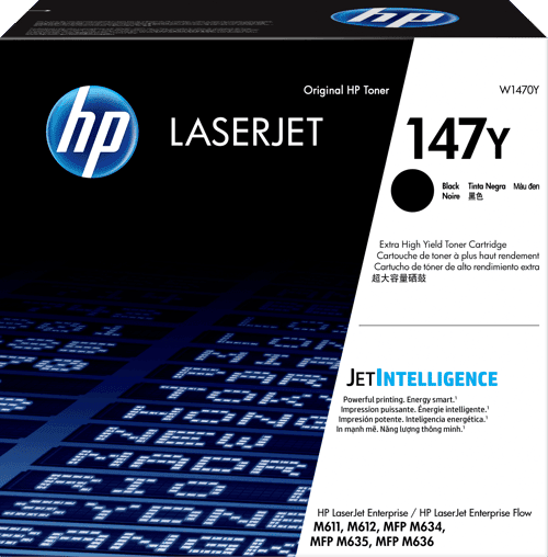 Hp Värikasetti Musta 147y 42k - Mfp M634/m635/m636 – HP