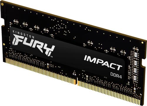 Kingston Technology Fury 16gb 3200mt/s Ddr4 Cl20 Sodimm Impact - (löytötuote Luokka 1) 16gb 1600, 3200mhz Ddr4 260-pin So-dimm – Kingston