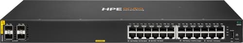 Hpe Aruba Networking Cx 6000 24p 10m/100m/1g Class4 Poe 4p Sfp 1g 370w Switch Hallittu L3 Gigabit Ethernet (10/100/1000) Power Over Ethernet -tuki 1u – HPE