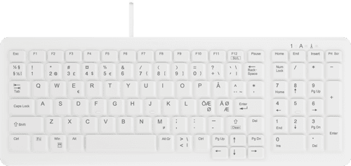 Contour Design Active Key Classicclean Medical Ip68 Compact Langallinen Pohjoismainen Näppäimistö – Contour Design