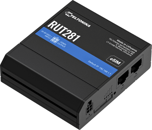 Teltonika Rut281 Compact Global Lte Cat 4 Router – Teltonika