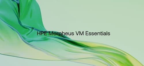 Hpe Morpheus Vm Essentials 1 Year – HPE