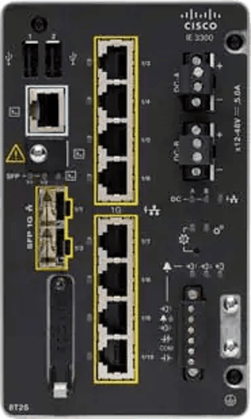 Cisco Catalyst Ie-3300-8t2s-e Verkkokytkin Hallittu L2 Gigabit Ethernet (10/100/1000) Musta – Cisco