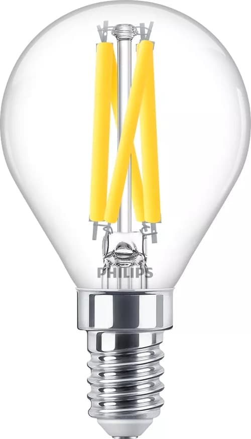 Philips Led E14 Globe Clear 3.4w (40w) 470 Lumen – Philips