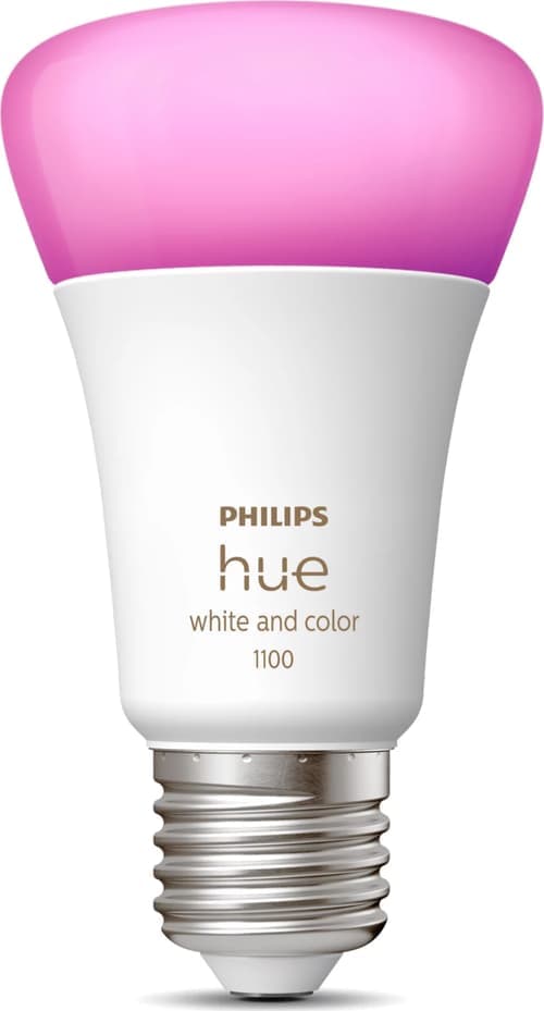 Philips Hue White And Color Ambiance A60 - E27-älylamppu - 1 100 – Philips