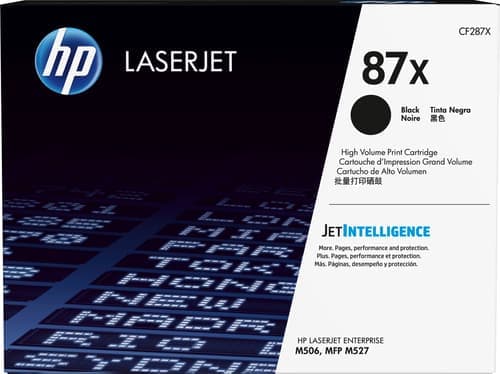 Hp Värikasetti Musta 87x 18k - Cf287x – HP