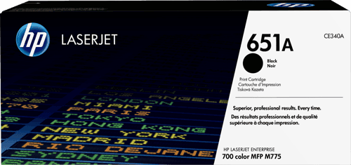 Hp Värikasetti Musta 651a - Ce340a – HP