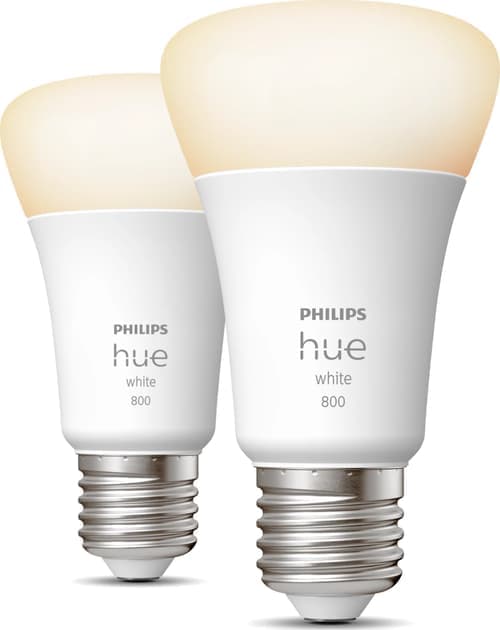 Philips Hue White A60 E27 2-pack – Philips
