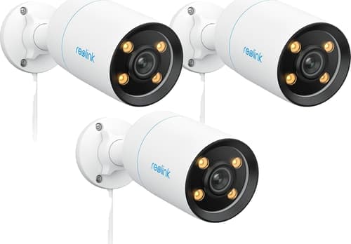 Reolink Cx810 Colorx 4k 8mp Bullet Poe Outdoor 3-pack – Reolink