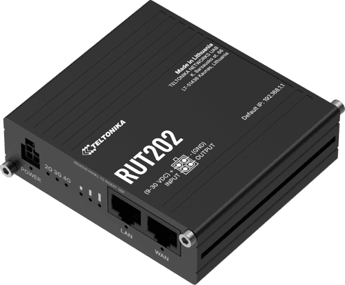 Teltonika Rut202 Industrial Lte Dual-sim Router – Teltonika