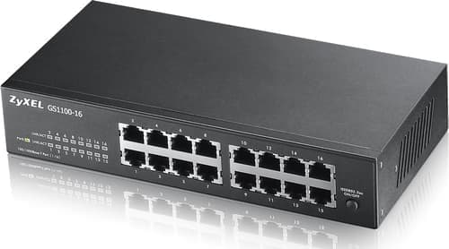 Zyxel Gs1100-16 Hallitsematon Gigabit Ethernet (10/100/1000) – Zyxel